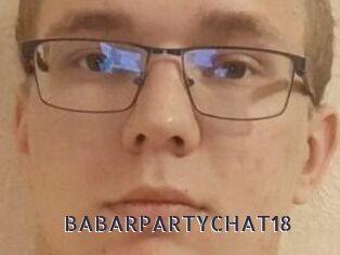 BABARPARTYCHAT18