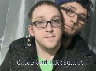 Caleb_and_LukeSunset