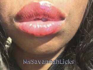 MsSavannahLicks