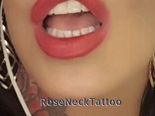 RoseNeckTattoo